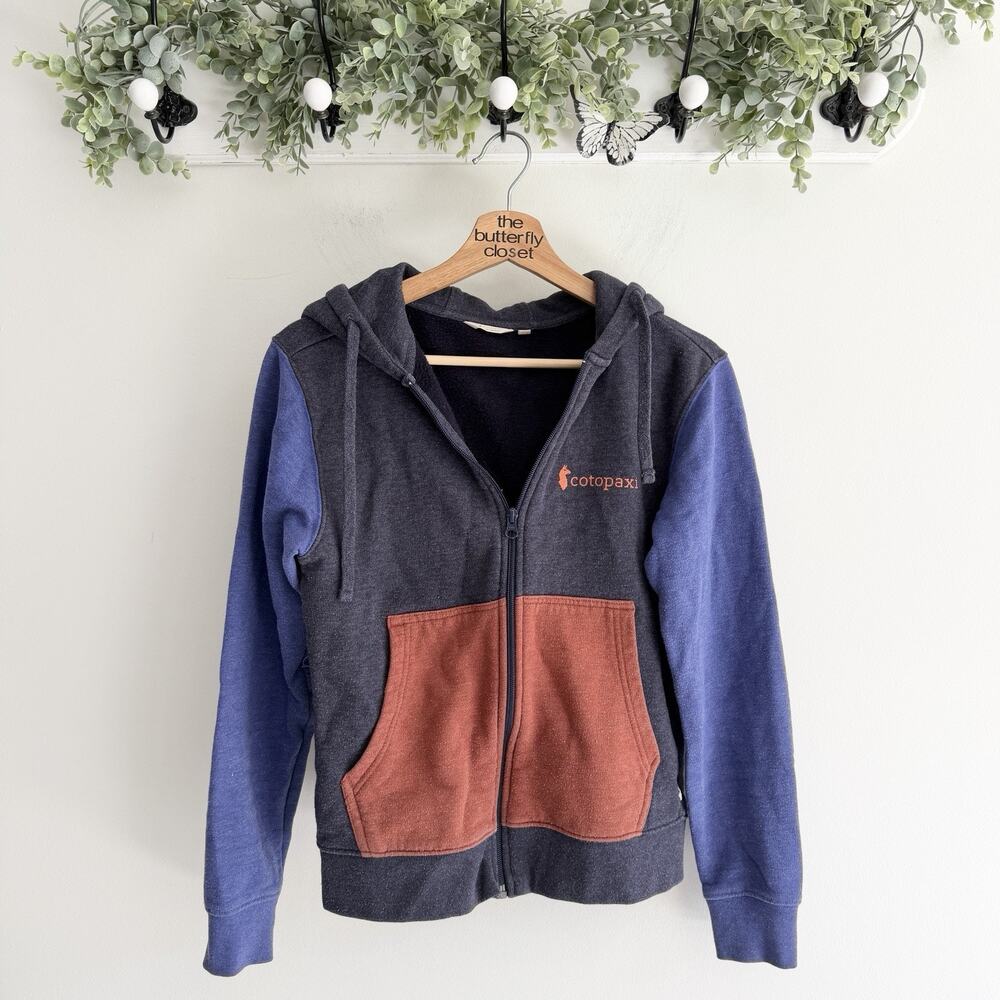 womens cotopaxi Colorblock Full Zip Hoodie Small outdoor hiking 3-5800